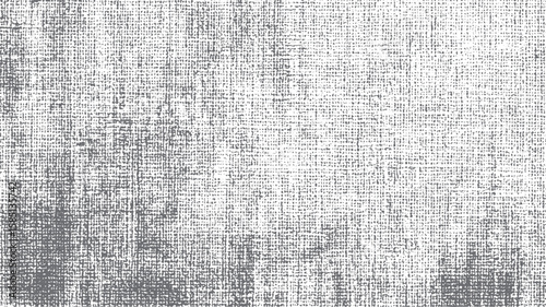 Vintage fabric texture with grunge crosshatch pattern. Abstract distressed linen surface design background. Rough woven sketch textile style concept.