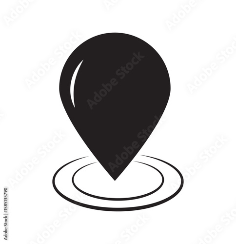 Water drops icon. water or oil drop symbol. water drop and splash sign. splash water drop, vector illustration. Water drop icon sign vector