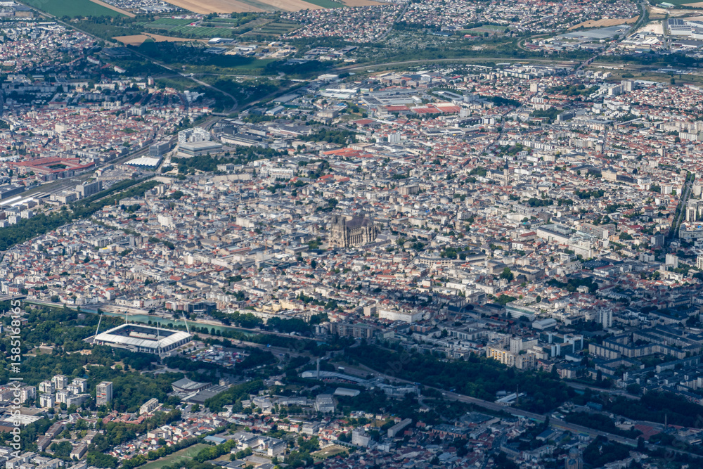 Fototapeta premium Reims/Champagne und Umgebung