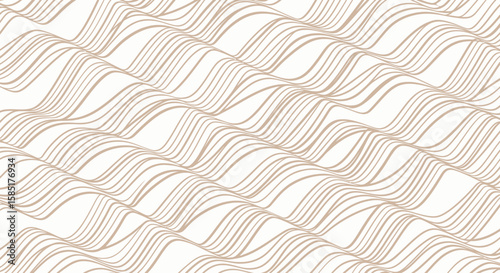 Elegant Wavy Lines: A mesmerizing interplay of delicate, flowing lines creates a sense of calm, rhythmic movement, making a visual statement suitable for any project.