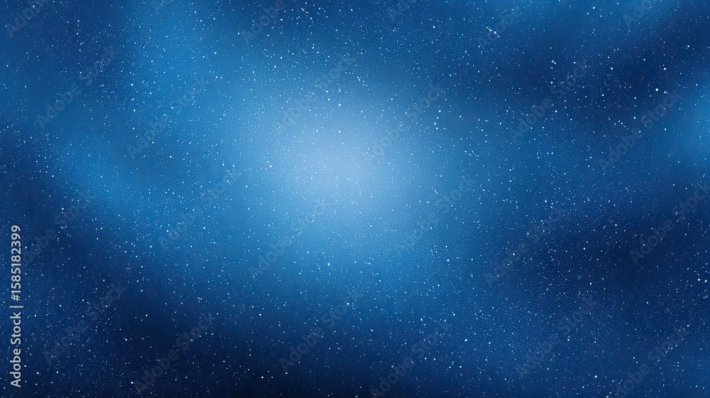 Obraz premium Vast Blue Cosmic Background with Sparkling Stars Suitable for Various Design Projects and Astronomical Themes