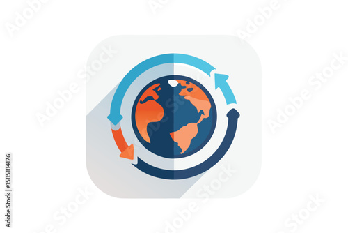 Global communication and worldwide connections symbolize international business operations and global partnerships for success.