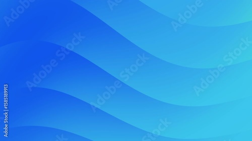 Ondas Azules Abstractas