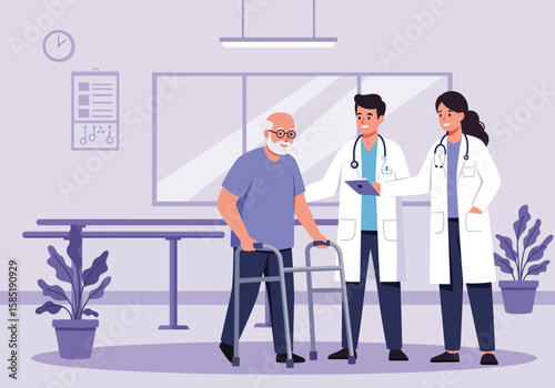 doctor and nurse in hospital