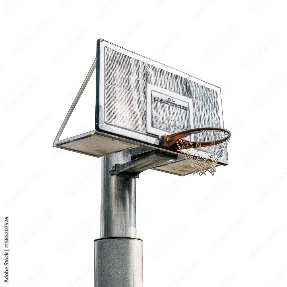 Basketball Hoop Close-Up Basketball Hoop Close-Up