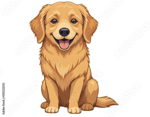 golden retriever, dog