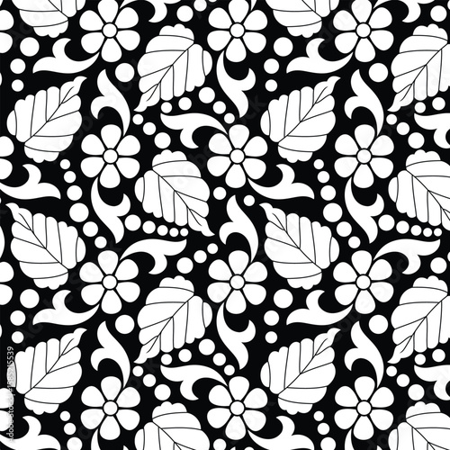 Flower pattern, background, texture, fabric print, paper design.