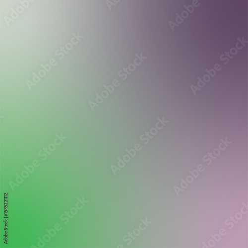 Abstract hand design with light green and blue gradient chroma key screen pattern