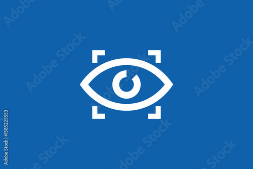 Eye Scanning Logo 