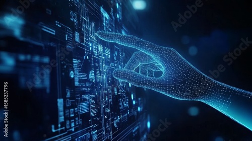 Give me a professional & sleek infograhic based on this content . Empowering Your Financial Life with Tech & Trust Hybrid Expertise â€¢ What?: Fusion of AI precision and human insight. â€¢ Why?: Tailo