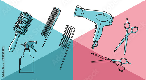 Essential hair styling tools for professional salon looks at home every day