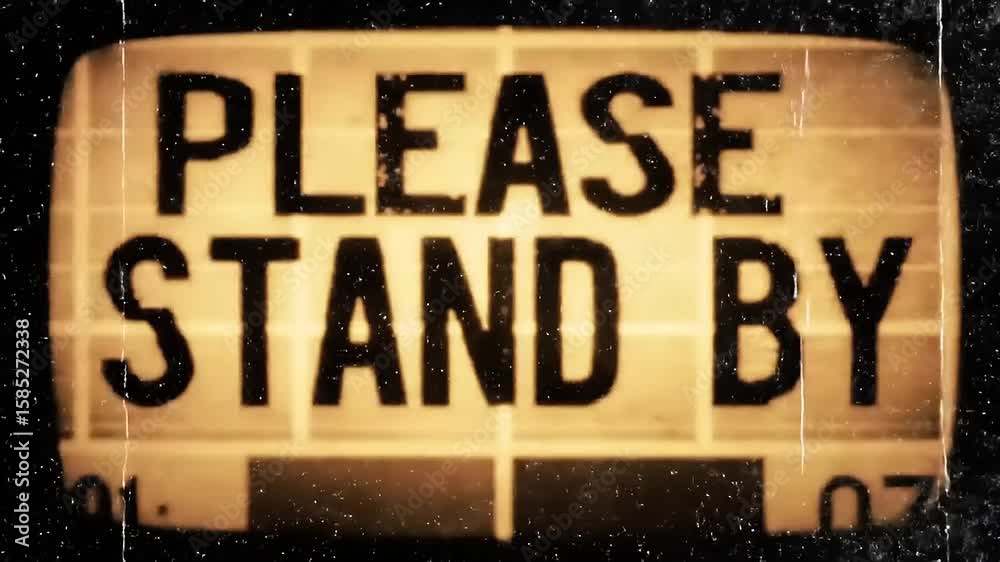 Vintage TV Stand By Screen.