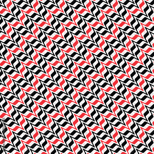 Zig Zag Line Pattern, Background, texture, fabric print.