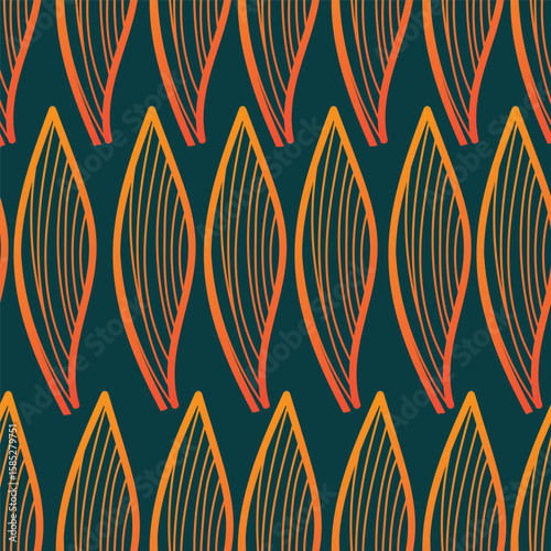 vintage floral seamless pattern. Rich with nostalgia and classic elegance, this pattern evokes the charm of a bygone era for print and textile
