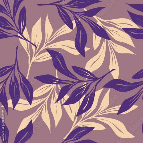 Exotic hand drawn flowers, seamless patterns with floral for fabric, textiles, clothing, wrapping paper, cover, banner, home decor, abstract backgrounds