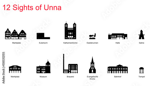 12 Sights of Unna, Germany
