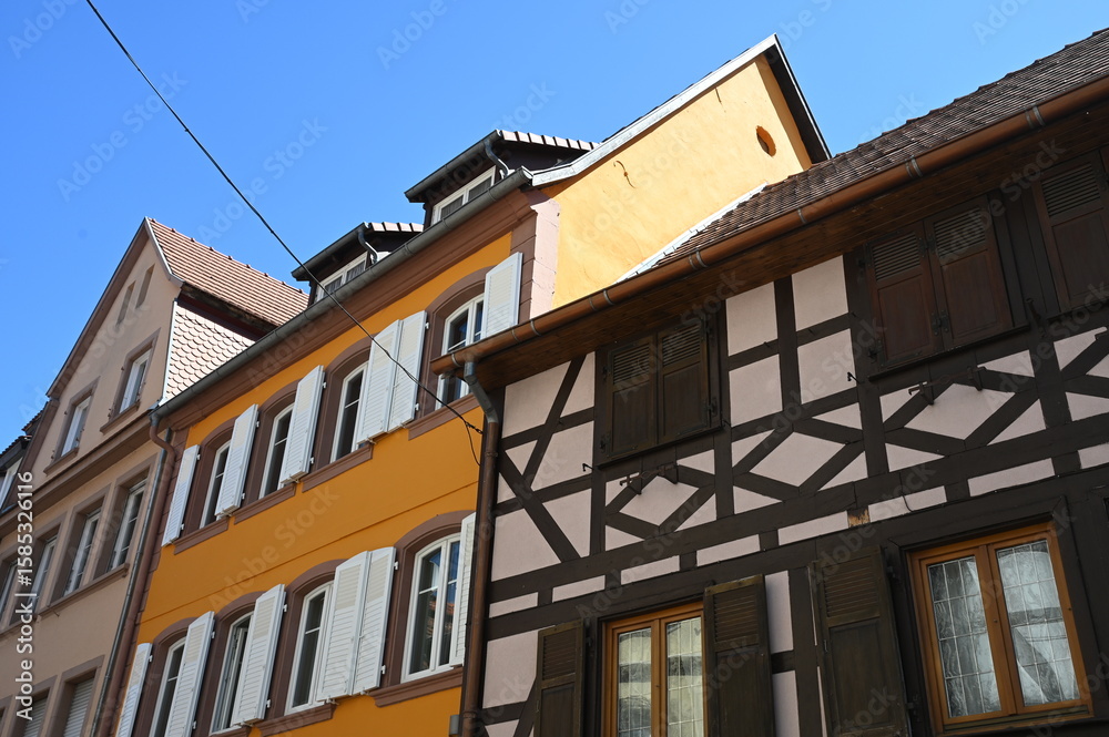 Obraz premium Fachwerkhaus in Wissembourg