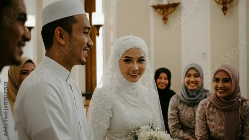 Muslim wedding ceremony