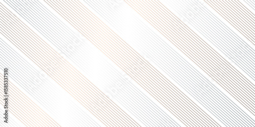 Minimalist Seamless pattern features a grid and striped line. White technology Hi-tech futuristic digital. Abstract art geometric background with lines. Stripes optical waves illustration.