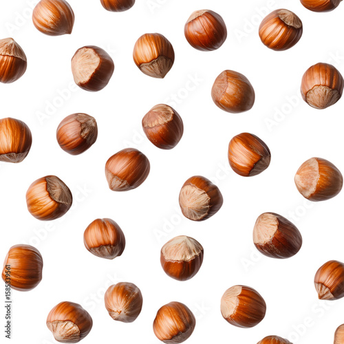 Wallpaper Mural Hazelnut Pattern Delicious Nut Background for Food Packaging  Design isolated on transparent background Torontodigital.ca