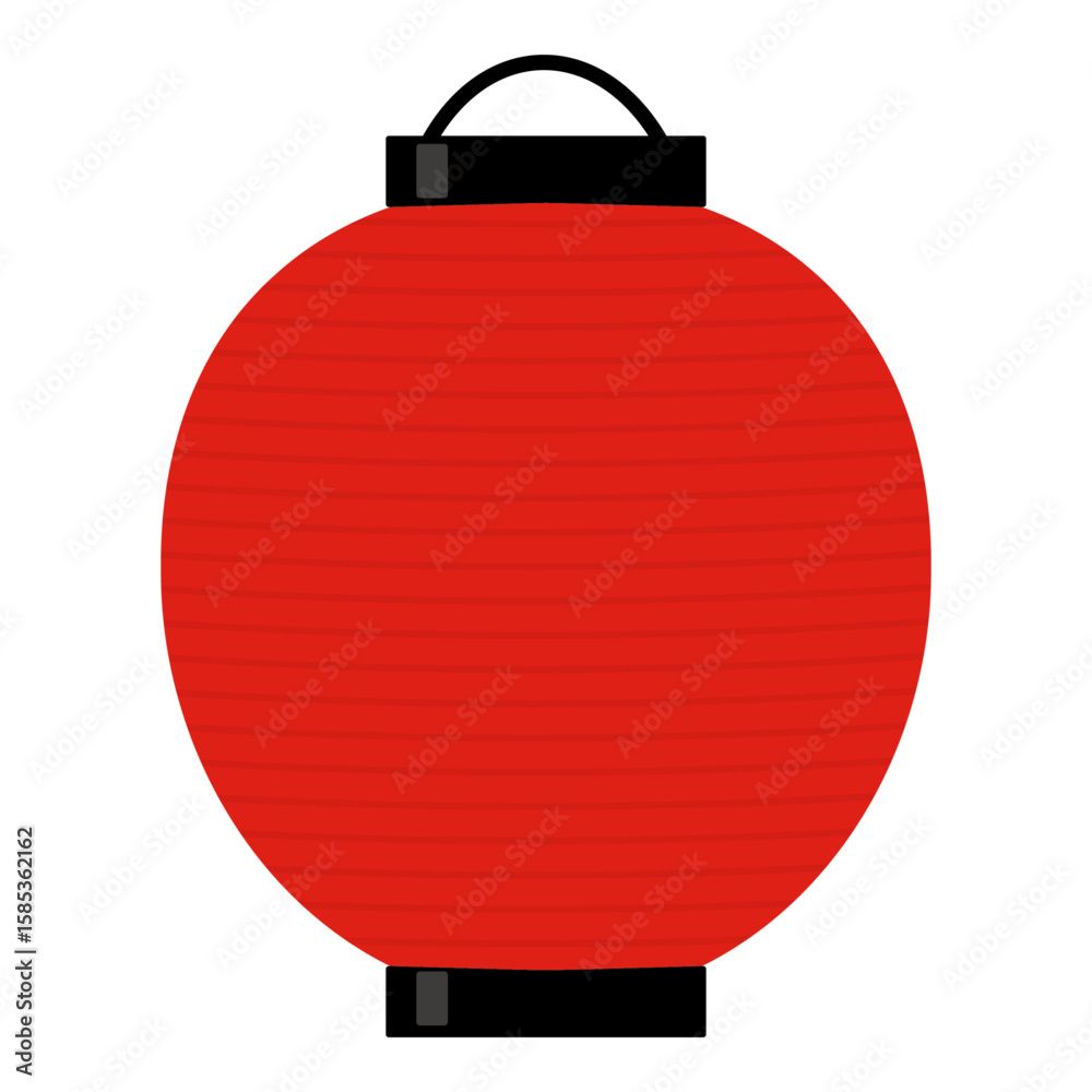 Obraz premium 赤提灯のイラスト素材