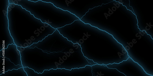 Electric Blue: Mesmerizing streaks of vibrant blue lightning crackle across the night sky, illuminating the darkness with raw power and fleeting beauty. Black, blue Marble Texture Template Background.