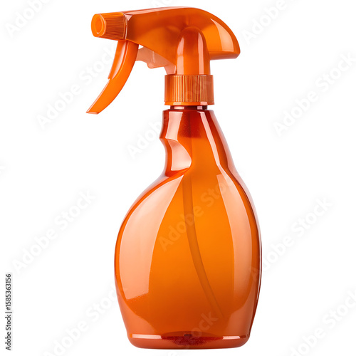 Orange spray bottle