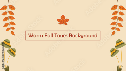 Warm Fall Tones Background