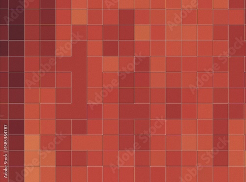 red square pattern