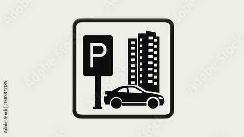 Urban parking facilities, urban car parking, city parking solutions, parking for residents in metropolitan areas.