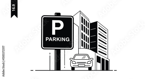 Urban parking convenience for city drivers, a helpful guide.
