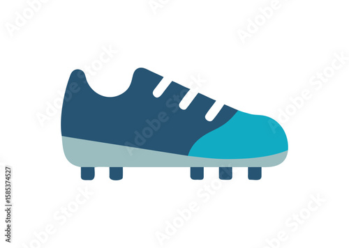 Soccer shoe Vector, Soccer shoe Icon Illustration