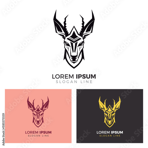 Vector Kangaroo Logo Collection.