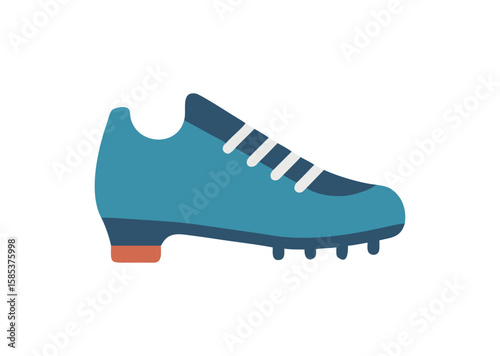 Soccer shoe Vector, Soccer shoe Icon Illustration