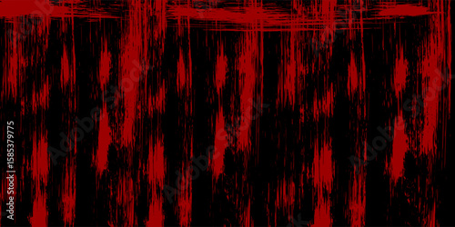 Black and red grunge texture. Scary red black scary background.eps10