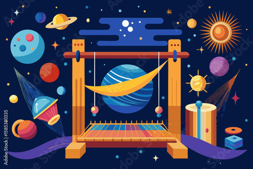 A Magical Loom That Weaves Tapestries of Spacetime