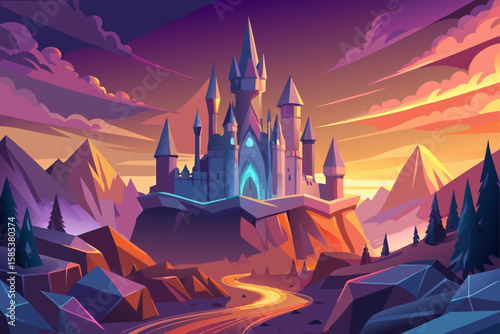 A Magnificent Medieval Castle Carved Entirely from a Mountain
