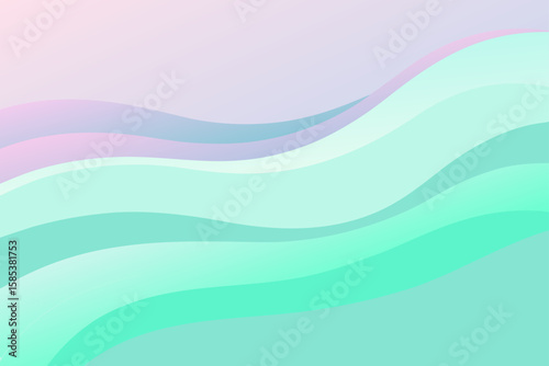 A Soft Ethereal Abstract Background with Gentle Gradients
