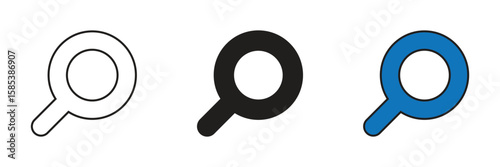 Search or Zoom magnifying glass tool allows users to find specific content or enlarge views on screen.