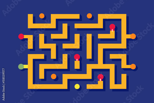 A Maze with No Walls Only Mapped Intentions