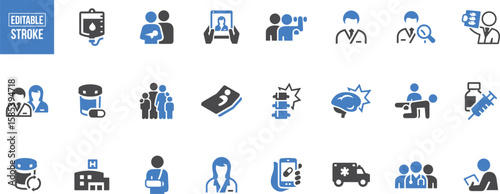 Business Partnership and Teamwork Icons – Agreement, Collaboration, Meeting, Deal, Group, Communication, Cooperation, Connection, Support, Success, Professional, Strategy, Unity, Synergy, Office

