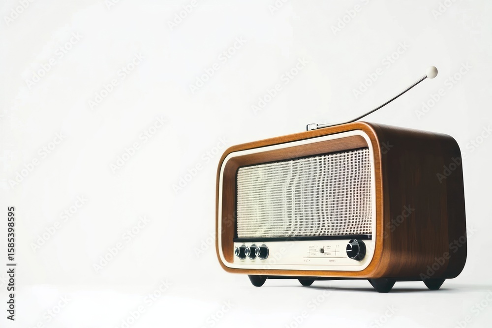 Obraz premium Boombox Radio radio electronics technology.