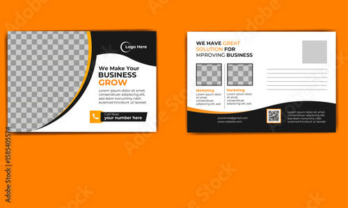 post card design