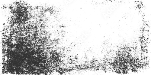 Distressed grunge texture with scattered dark particles and white background rough weathered
