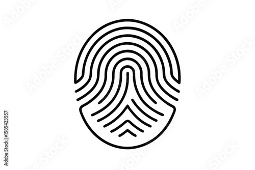 Biometric Fingerprint Authentication No Text