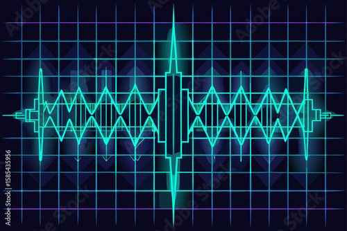 Pulse Grid Where Every Node Glows Based on Imagination