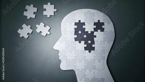 Missing Puzzle Pieces in the Human Mind. Cognitive Gaps and Mental Health Symbolism