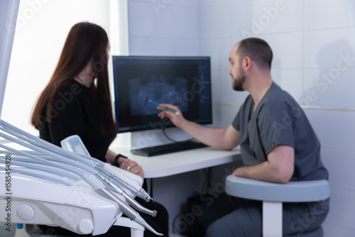 A Dental Consultation: Understanding X-Ray Results with a Dentist Guide for Better Oral Health Awareness and Patient Communication in Modern Dentistry Practices