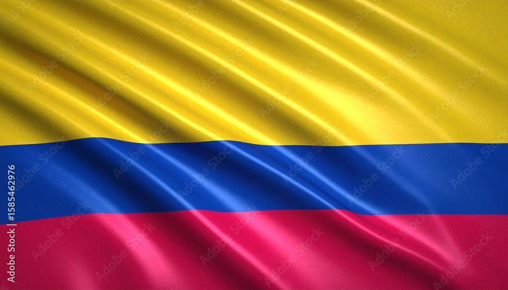 Fototapeta premium A waving flag