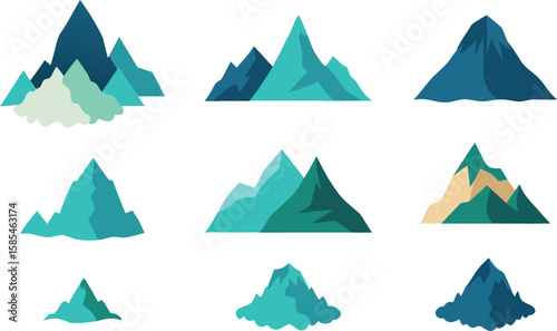 A festive vector illustration of a set of four Christmas trees with snow, perfect for winter holiday designs and nature-inspired forest landscapes Free Download A festive vector illustration of a set of four Christmas trees with snow, perfect for winter holiday designs and nature-inspired forest landscapes - GFXLoad